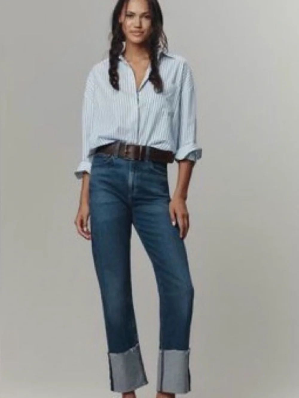 Joe’s Jeans The Margot High-Rise Cuffed Slim Jeans